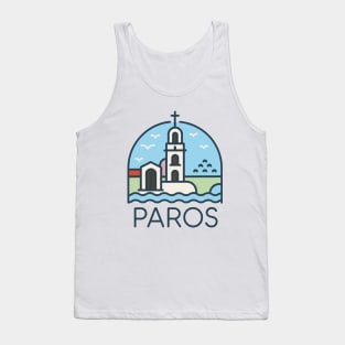 Paros Island, Greece. Tank Top